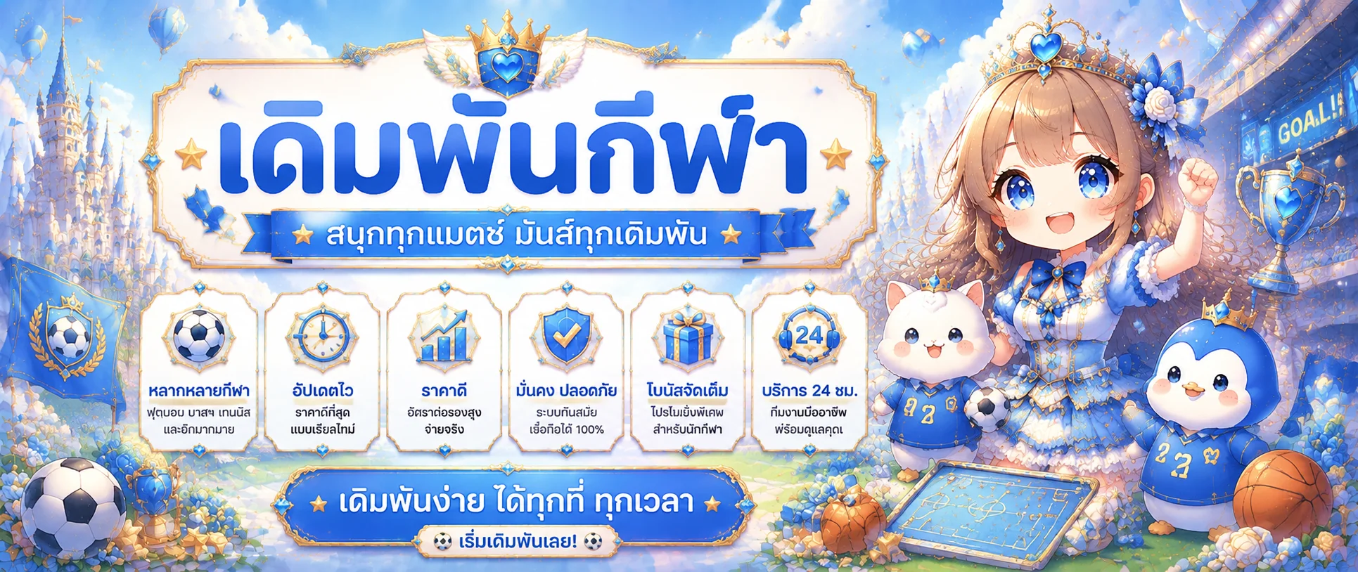แทงบอลออนไลน์ครบทุกลีกพร้อมผลบอลสดบน BFIN88
